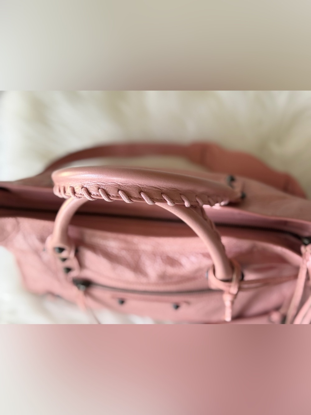 Pink Balenciaga Medium City Bag - Picture 5 of 15